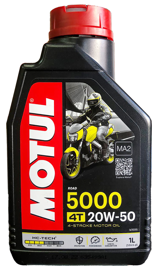 Motul 10W40 5000 4T MA2 - cartone 12 litri –